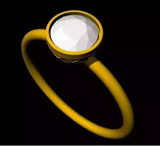 Diamond Ring 3dm file