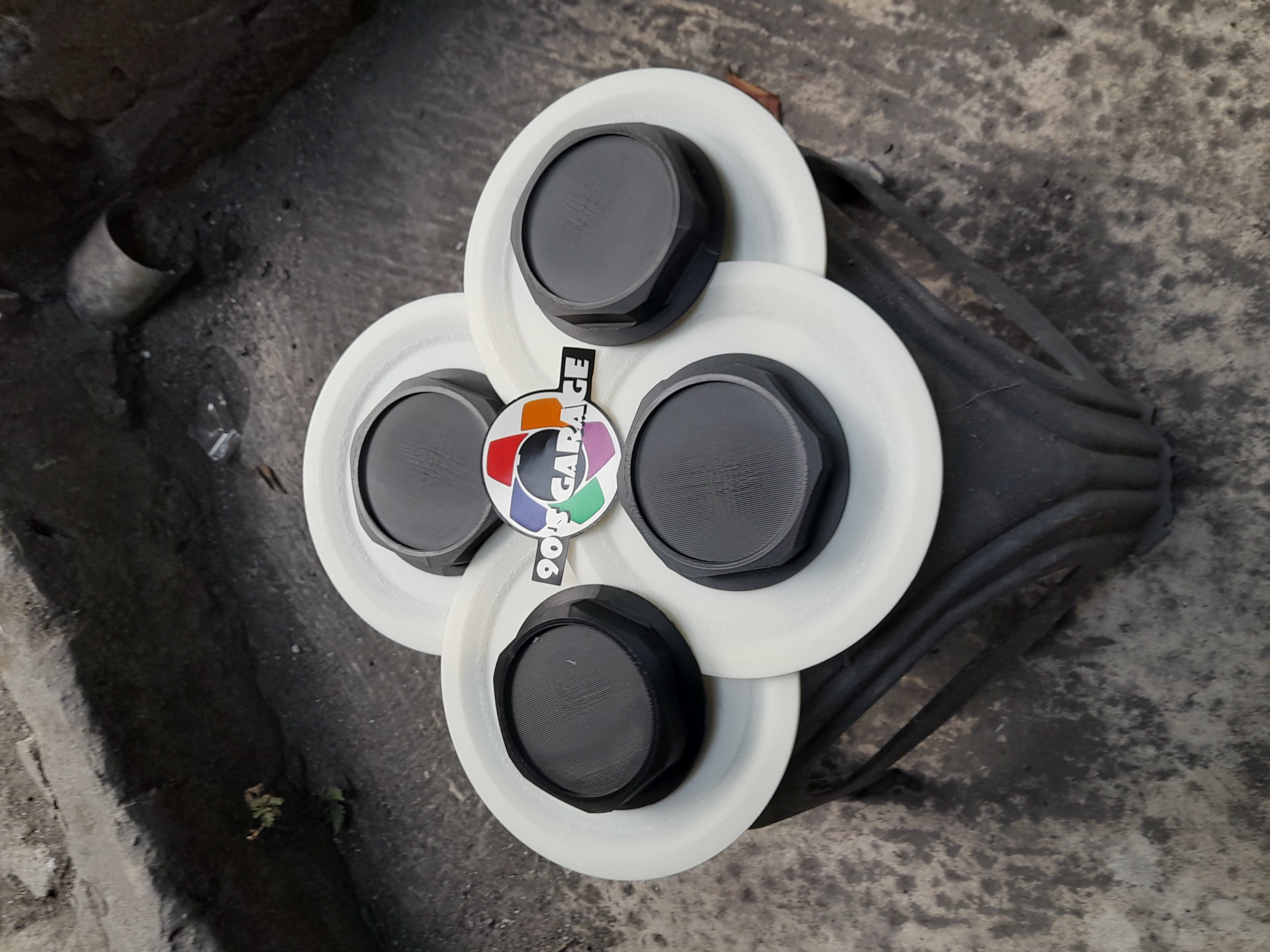 Center Caps Autostrada modena wheels 3D print model_2