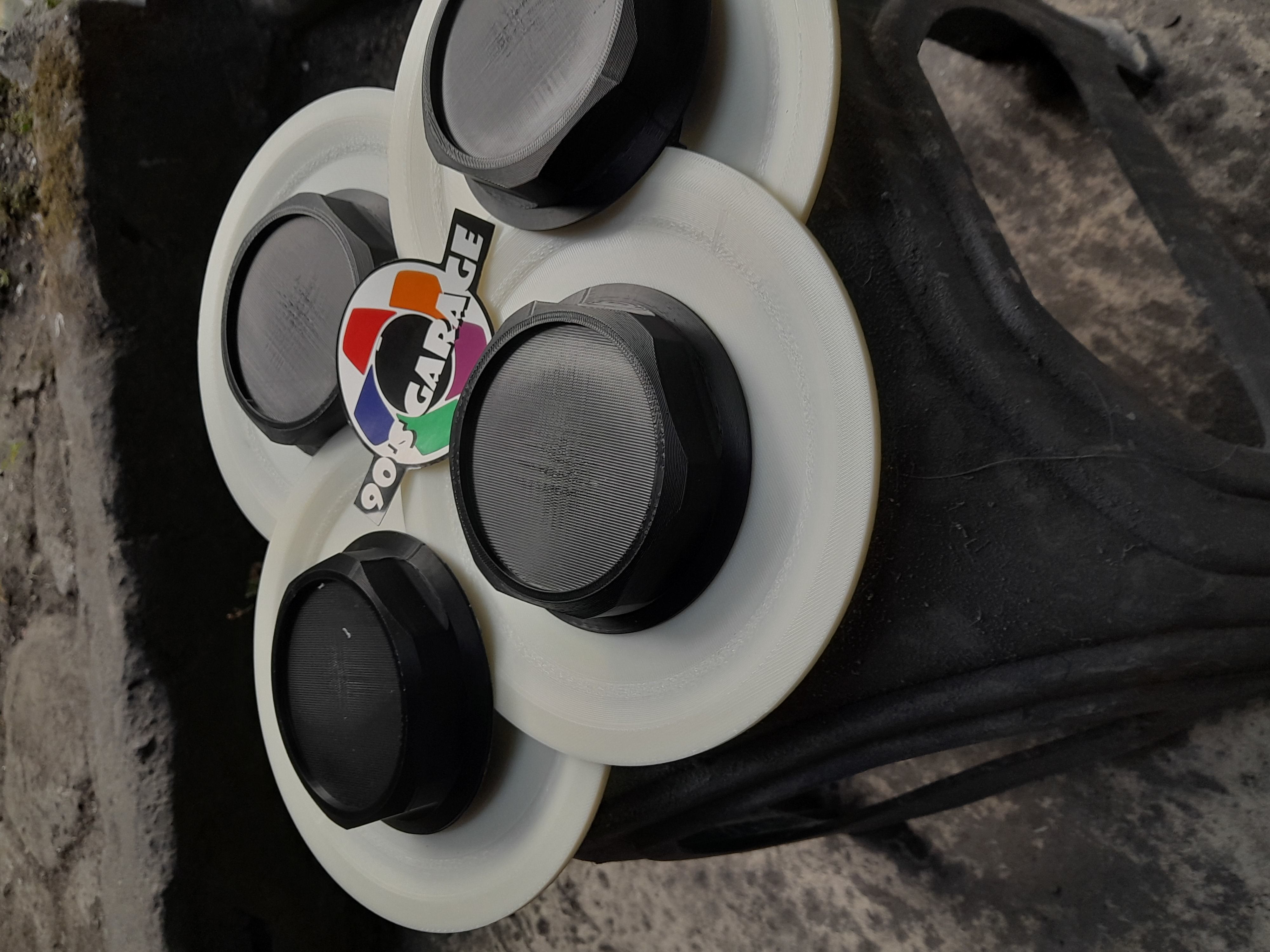 Center Caps Autostrada modena wheels 3D print model_3