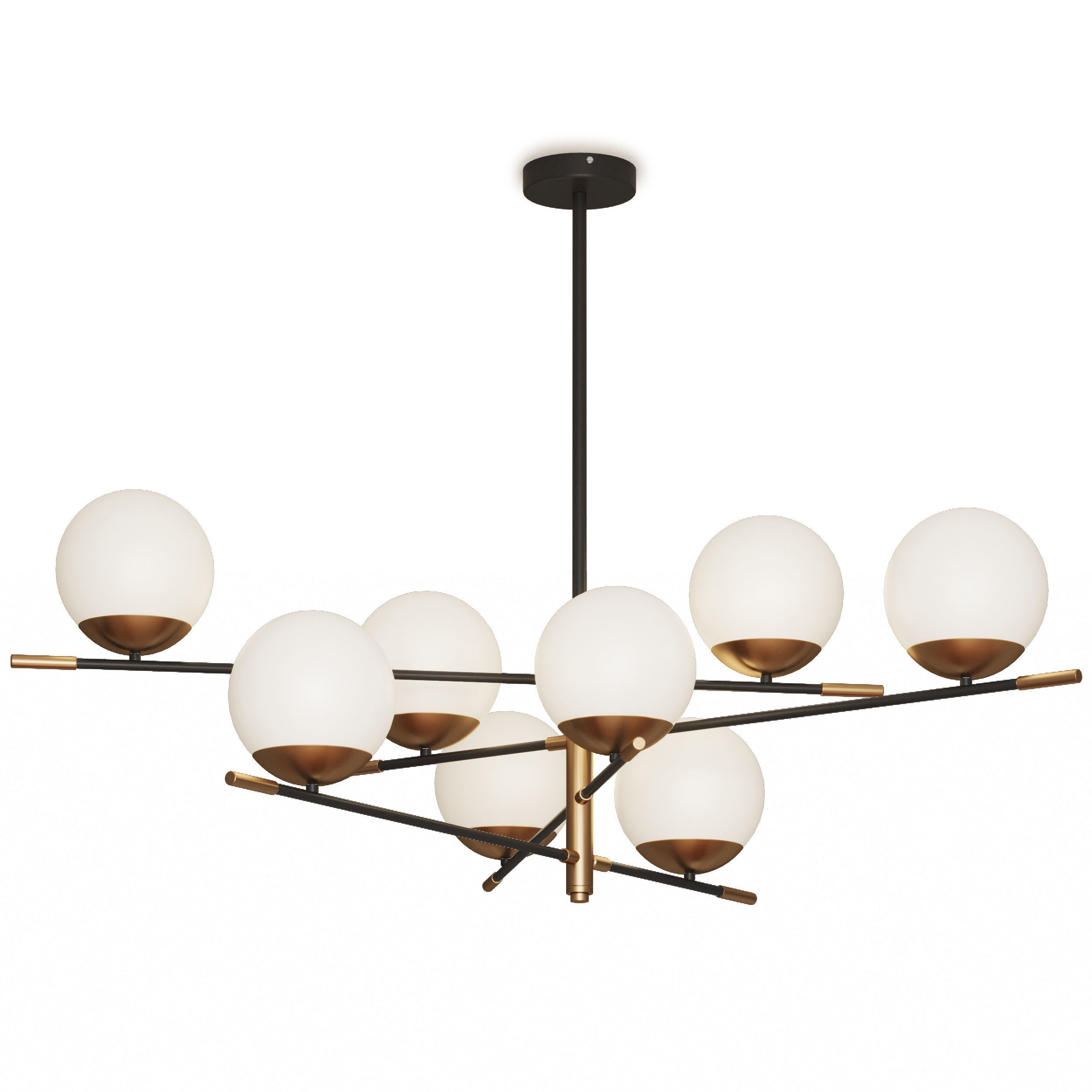 Ceiling chandelier ST Luce LIMANO SL1203 422 08 3D model_1