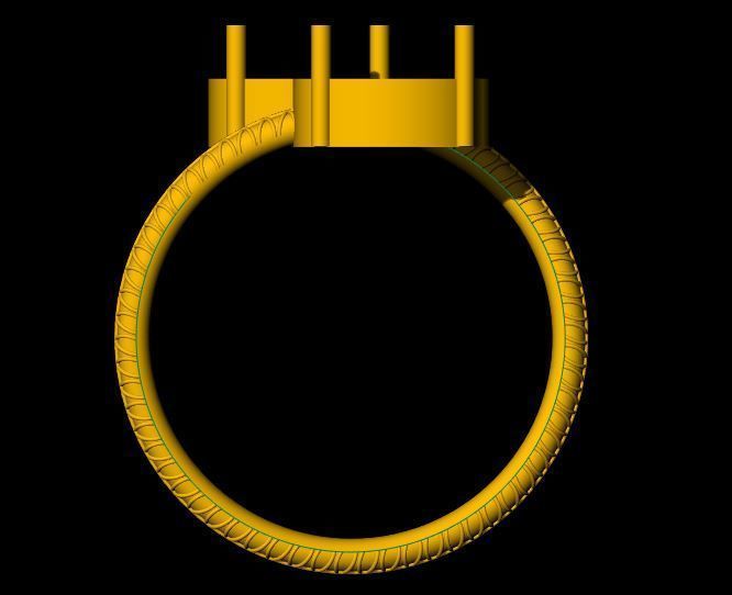 Bypass Ring 3dm file 3D print model_3