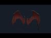Devil Wing Low-poly 3D model_1