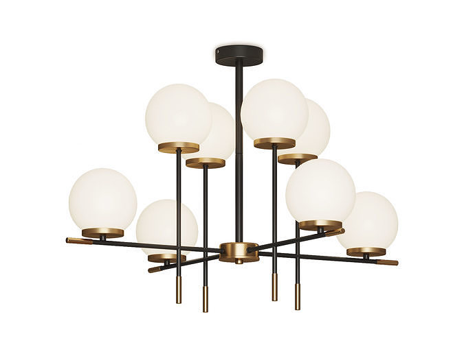 Chandelier on a rod ST-Luce Limano SL1203 412 08 3D model