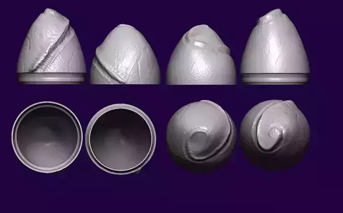 Tremors Graboid Easter Egg 3D model