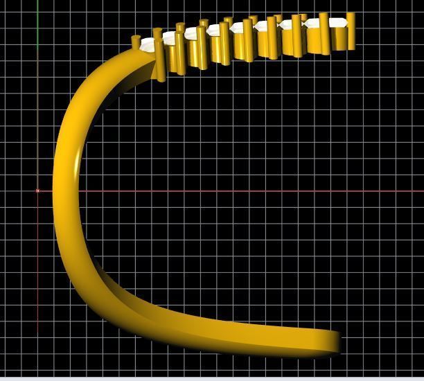 Vanki Ring 3dm file 3D print model_4