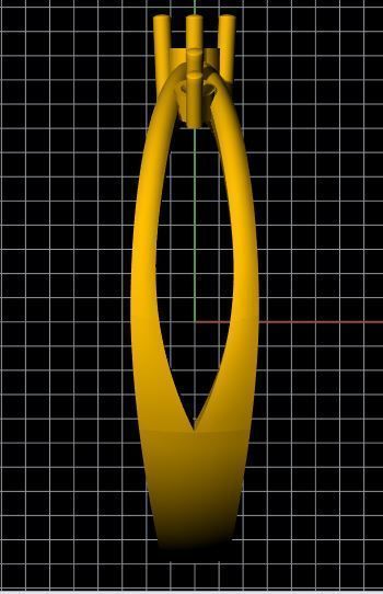 Cluster Ring 3dm file 3D print model_4