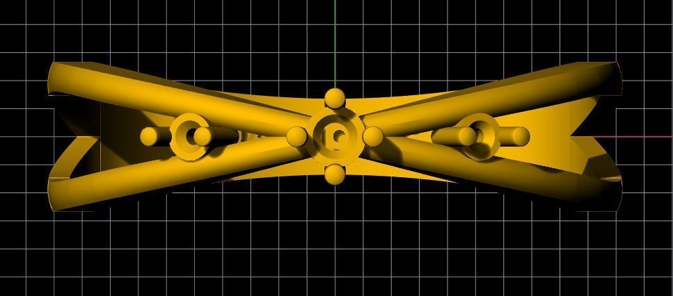 Cluster Ring 3dm file 3D print model_2