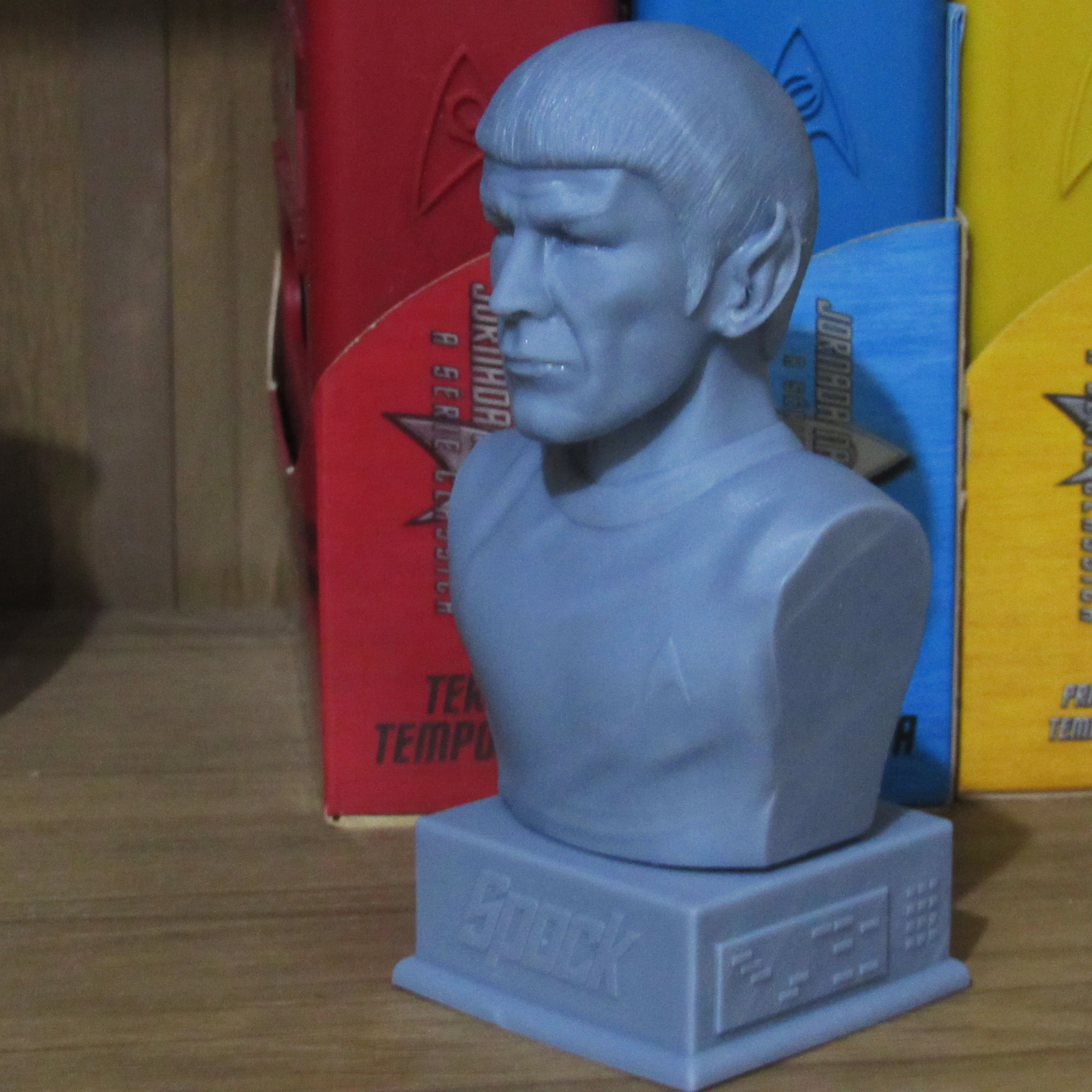 Spock bust 3D print model_3