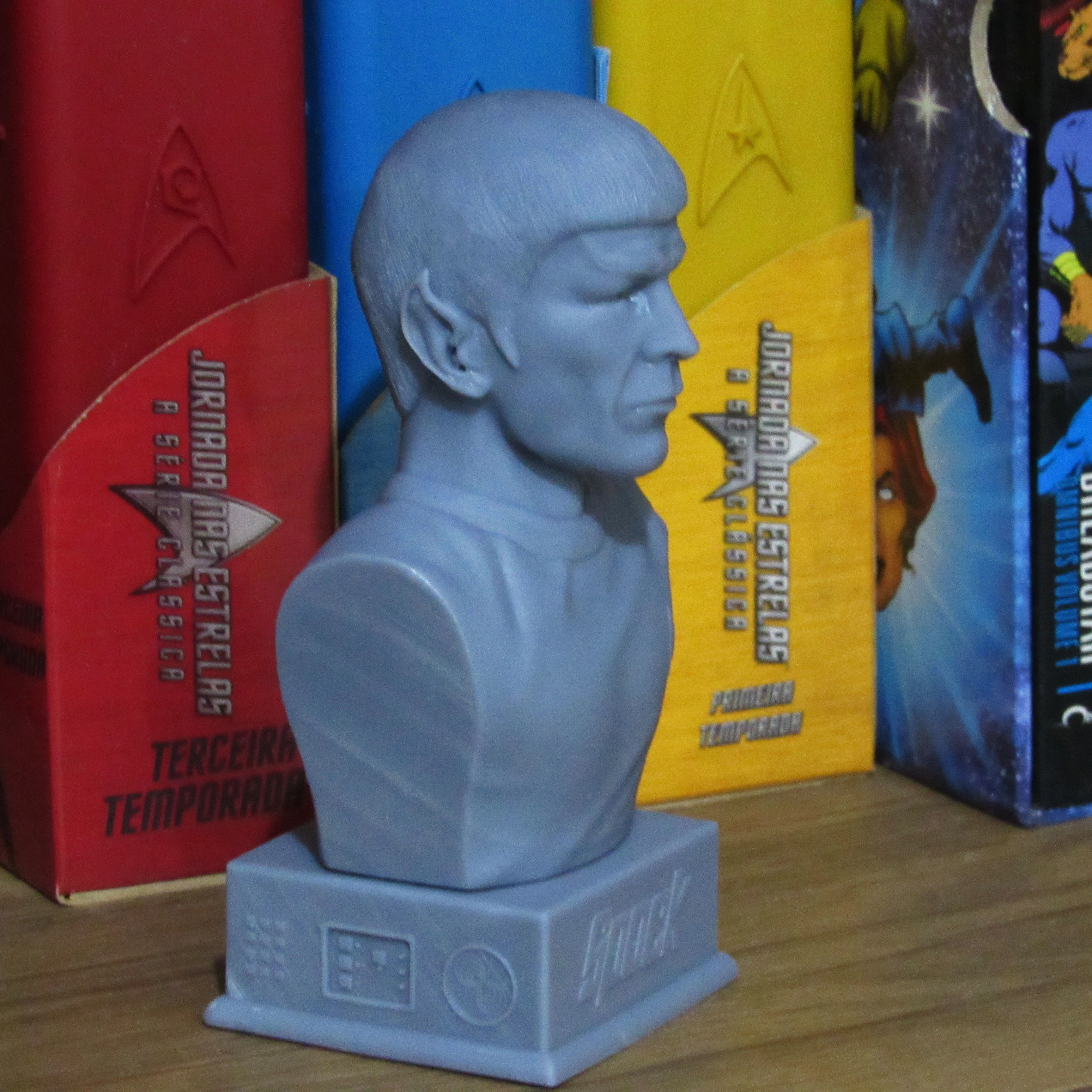 Spock bust 3D print model_4