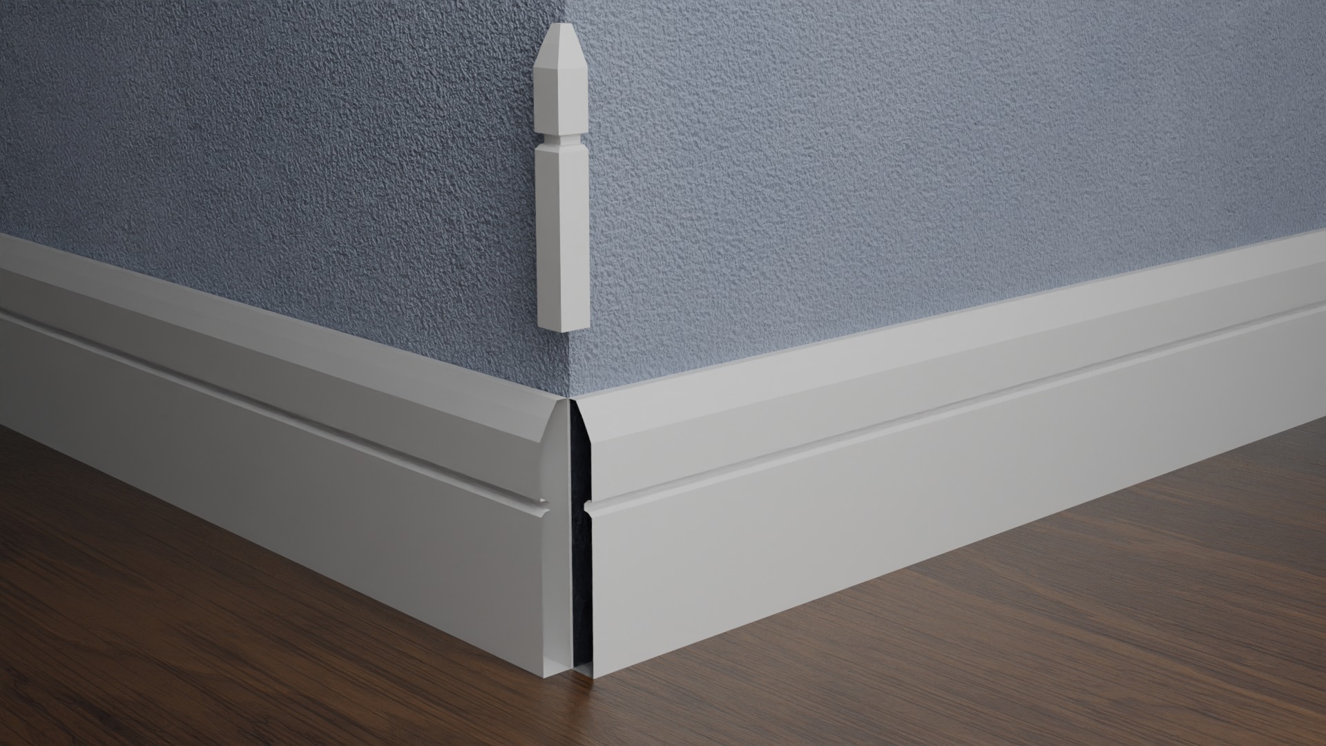 Baseboards 18 PACK Bundle For world building and interior design 3D model_48