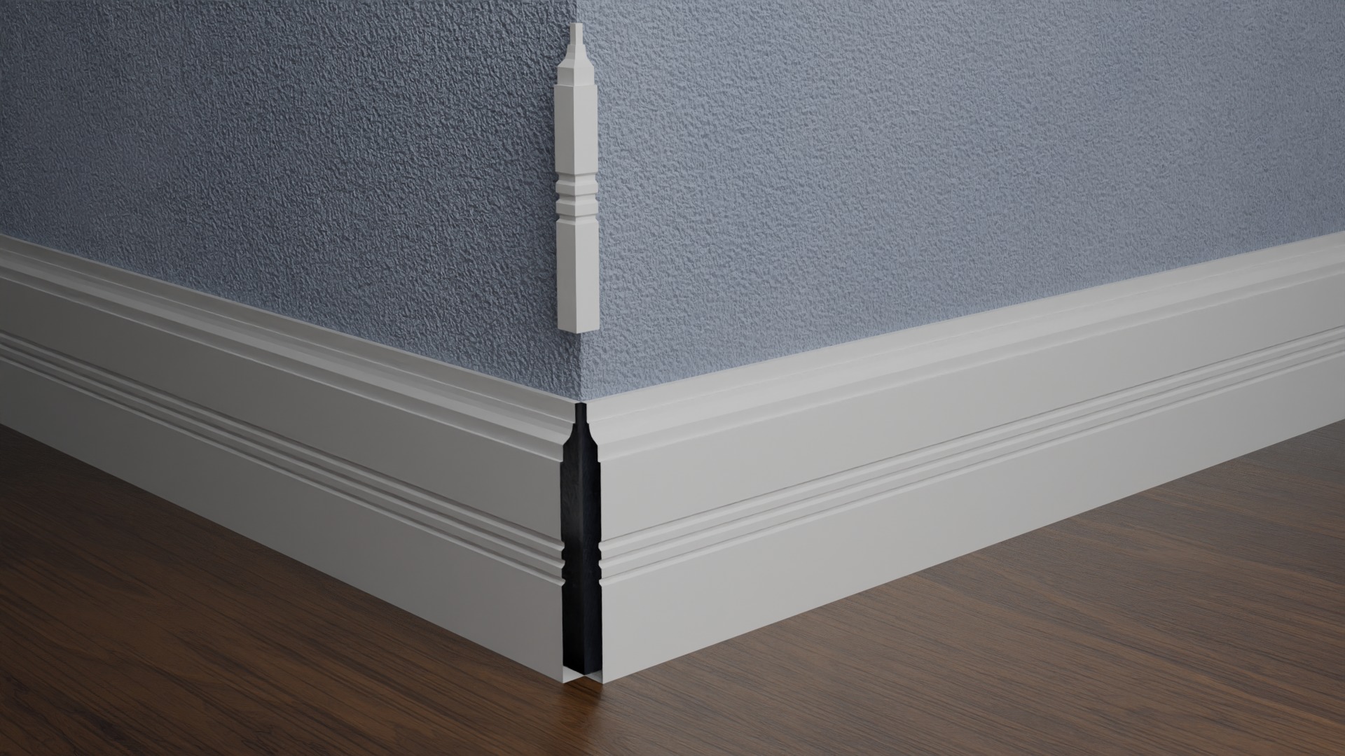 Baseboards 18 PACK Bundle For world building and interior design 3D model_50