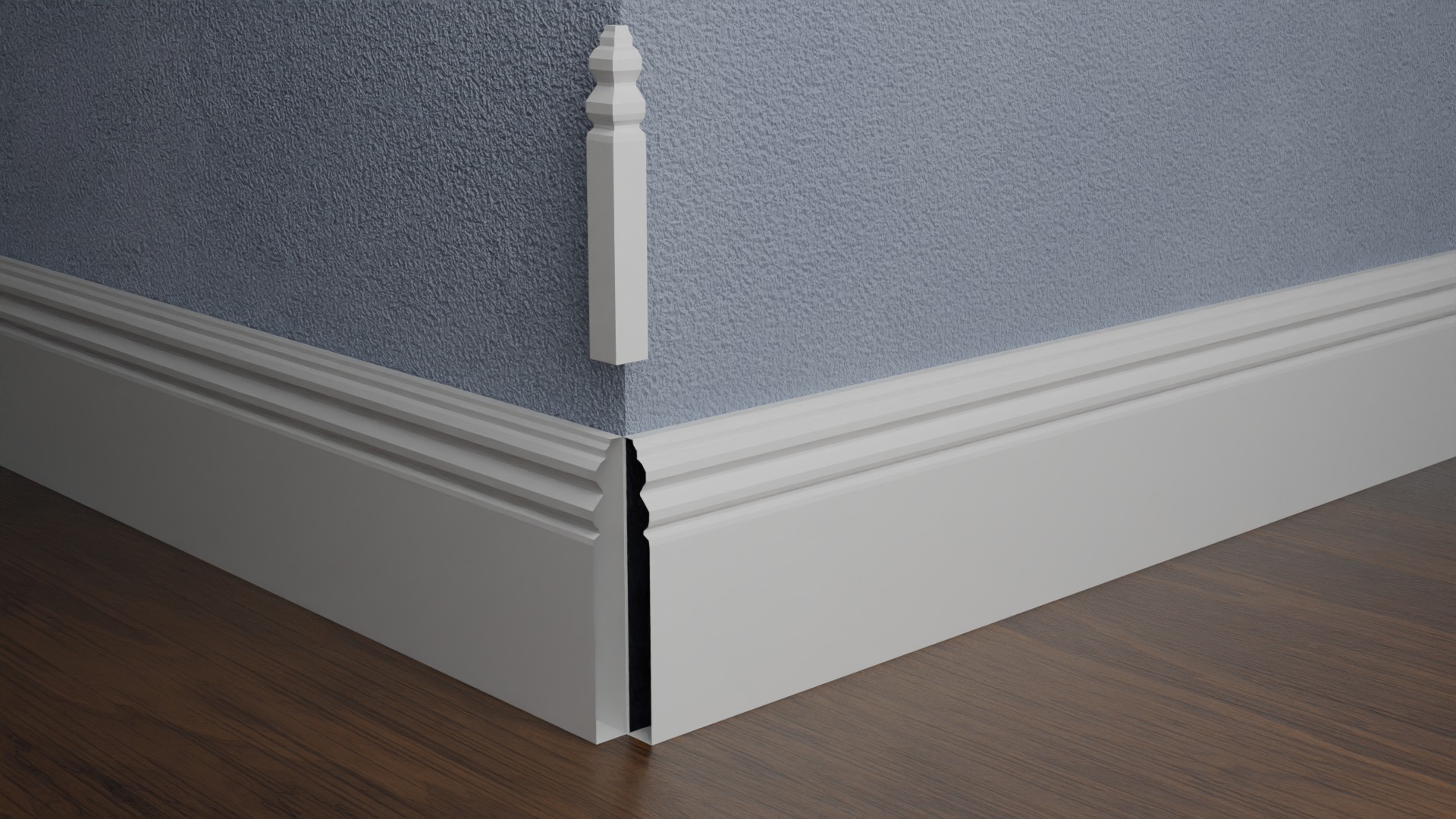 Baseboards 18 PACK Bundle For world building and interior design 3D model_56