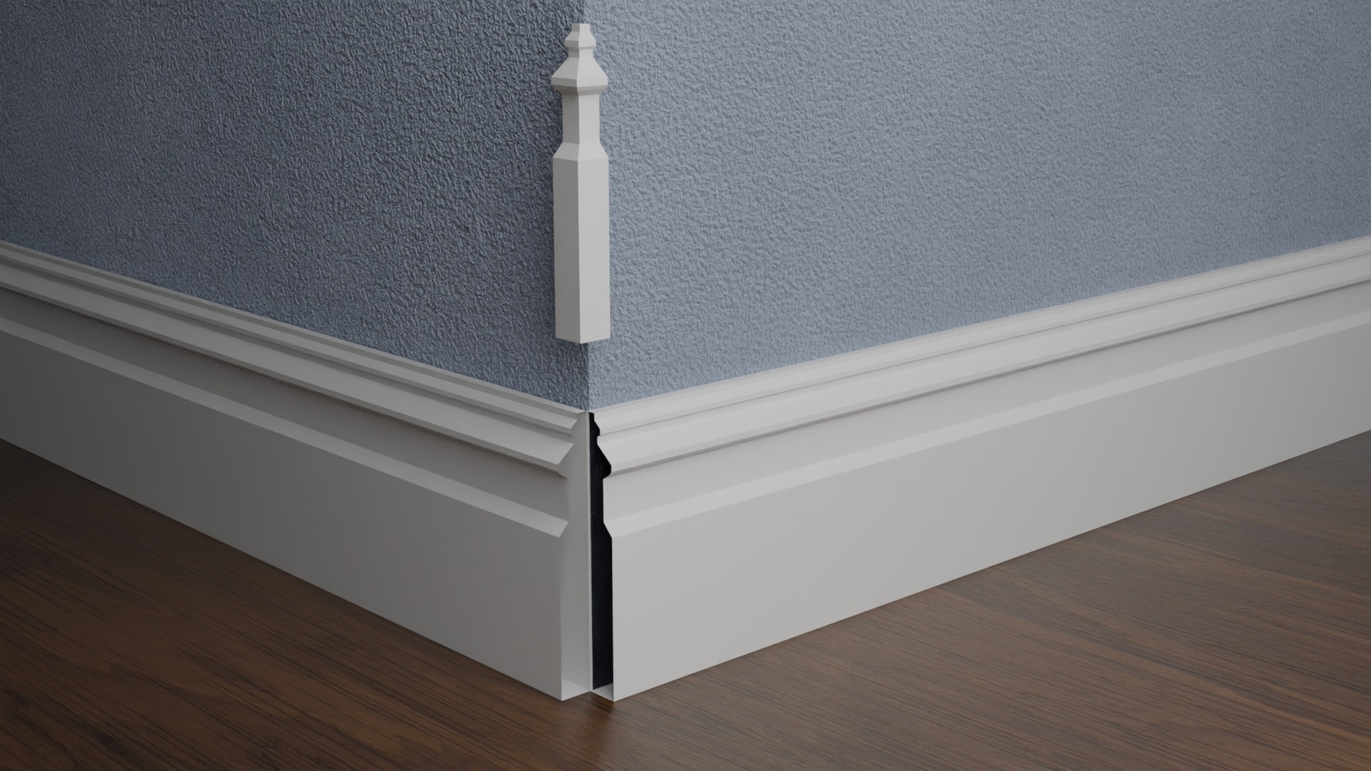 Baseboards 18 PACK Bundle For world building and interior design 3D model_54