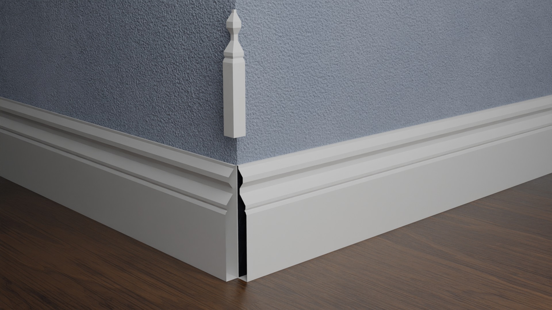 Baseboards 18 PACK Bundle For world building and interior design 3D model_68