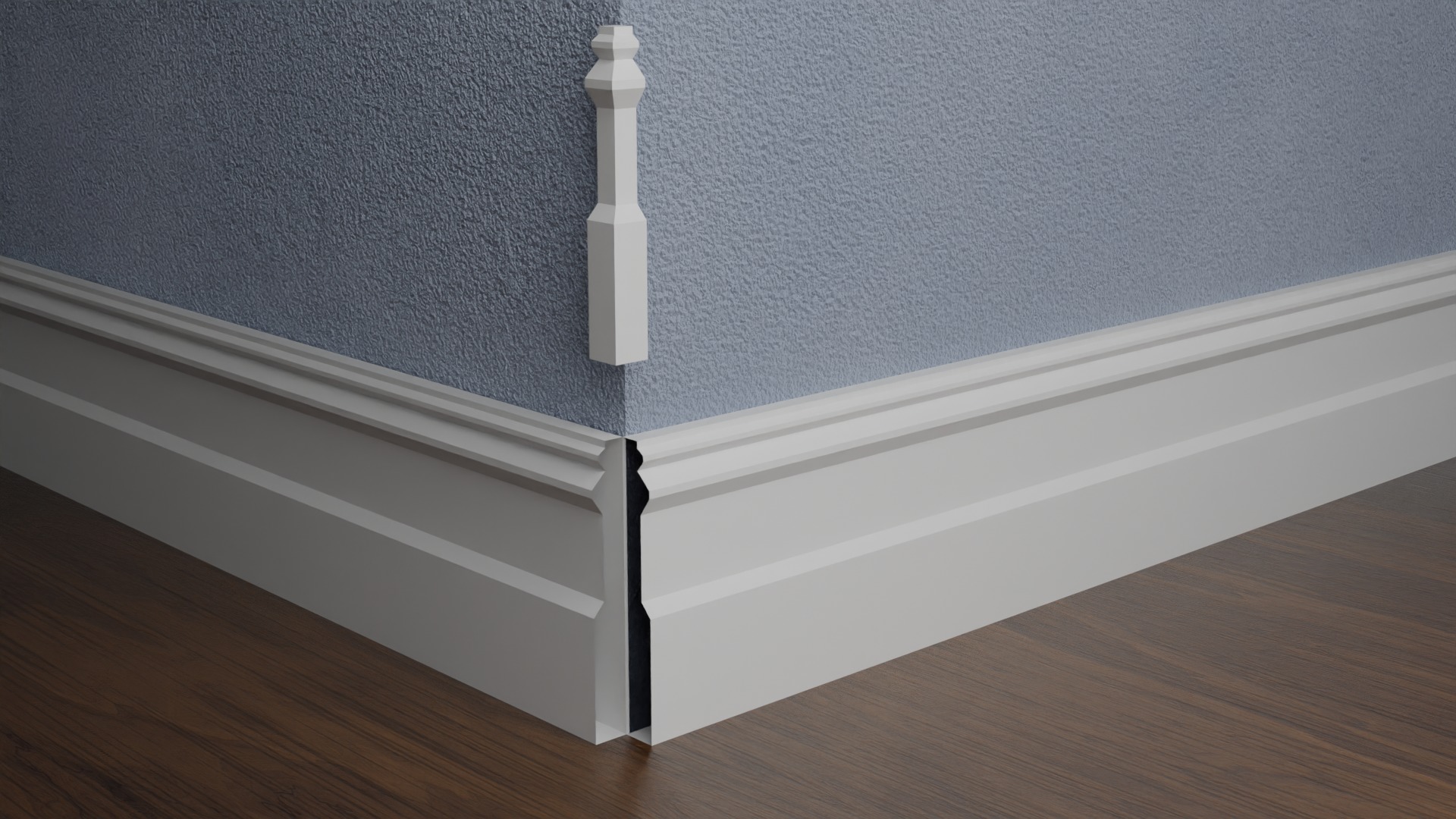 Baseboards 18 PACK Bundle For world building and interior design 3D model_40