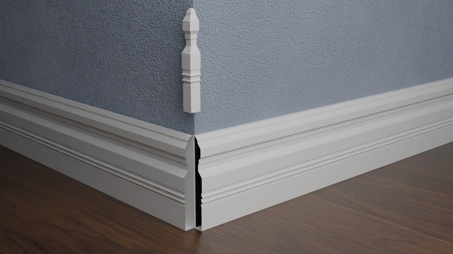 Baseboards 18 PACK Bundle For world building and interior design 3D model_70