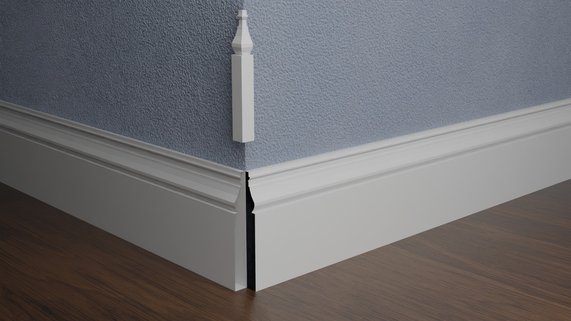 Baseboards 18 PACK Bundle For world building and interior design 3D model_38