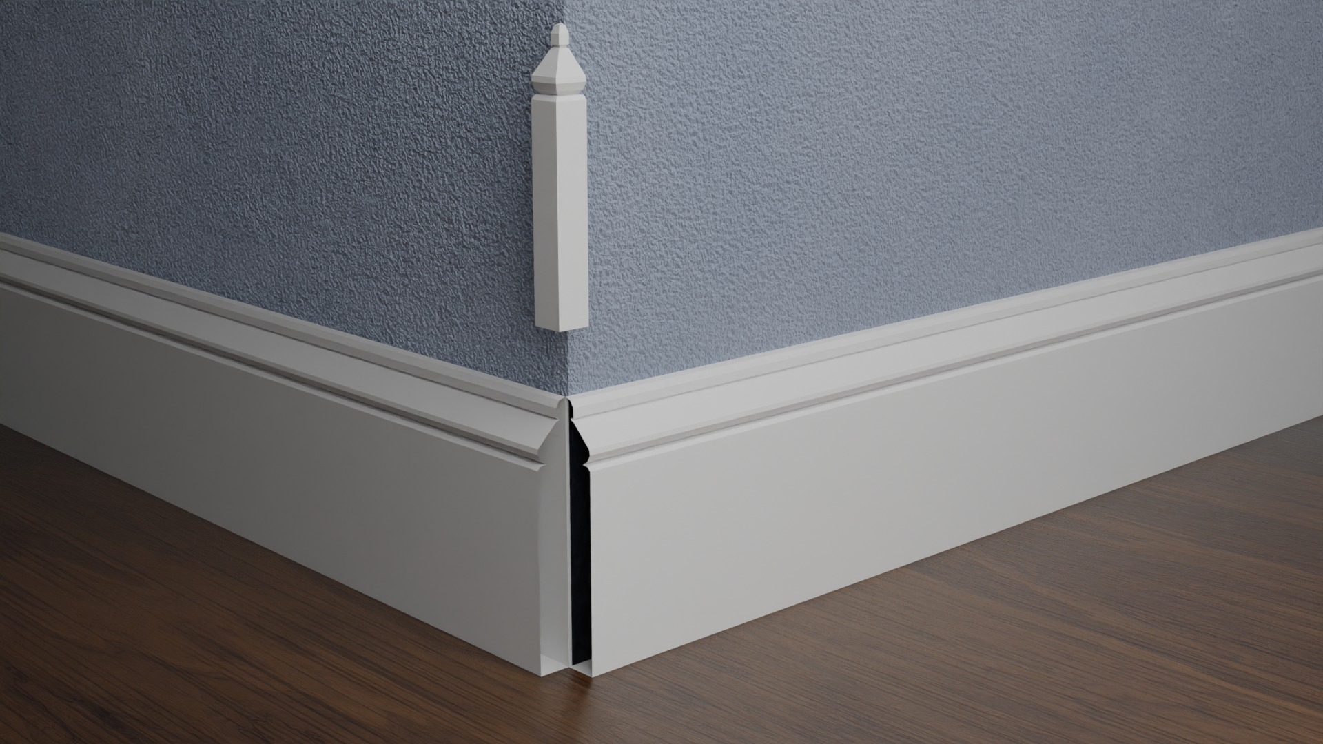 Baseboards 18 PACK Bundle For world building and interior design 3D model_64