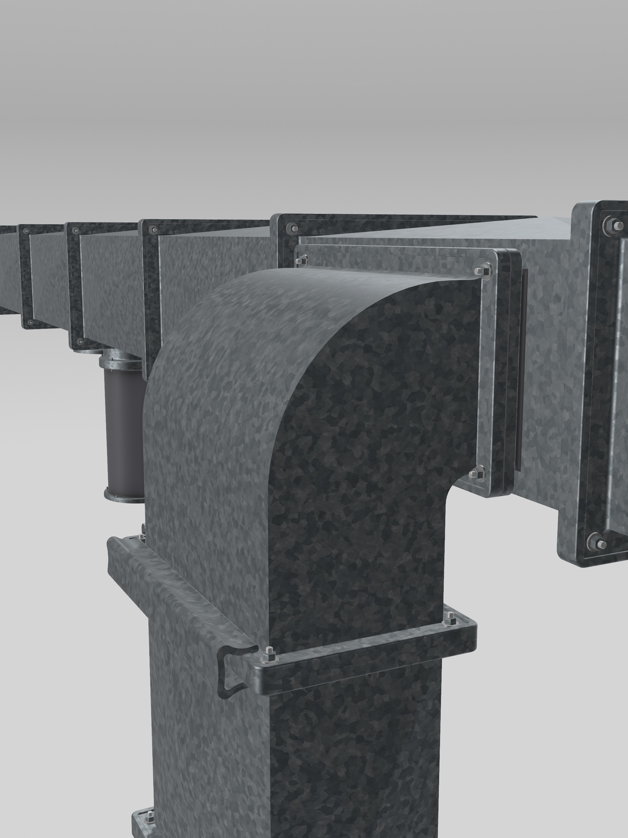 Modular HVAC ventilation system 4 Diorama 3D print model_11