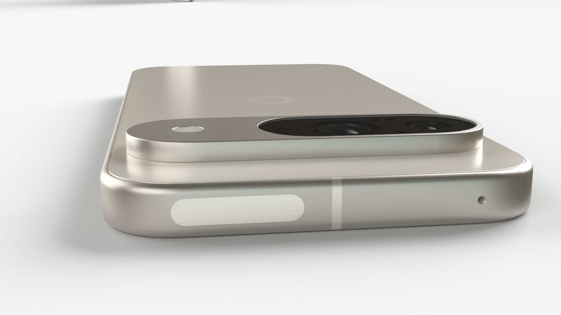 Google Pixel 9 Porcelain 3D model_5