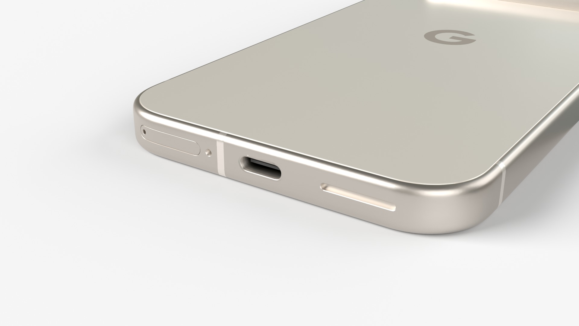 Google Pixel 9 Porcelain 3D model_6