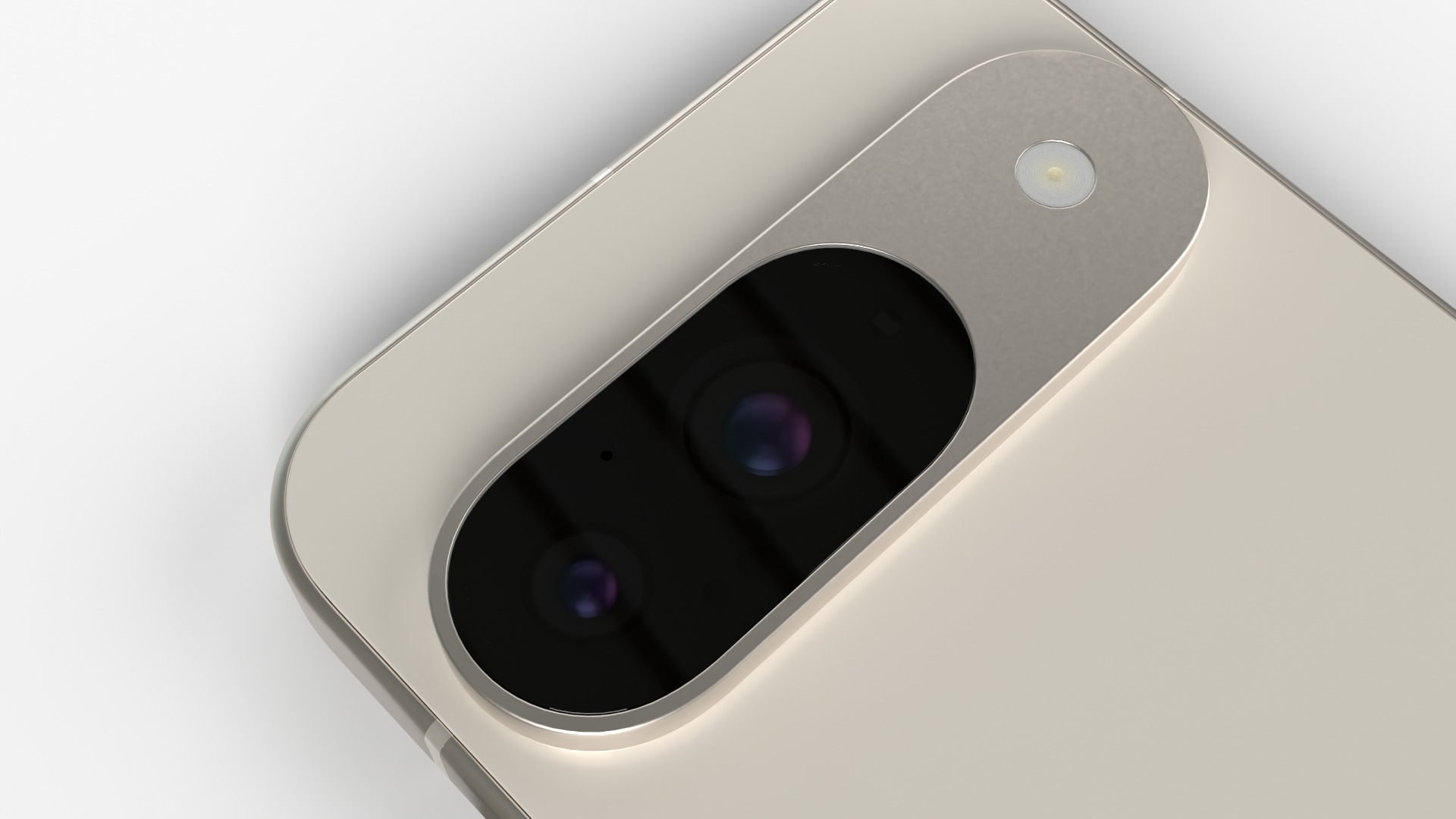 Google Pixel 9 Porcelain 3D model_4