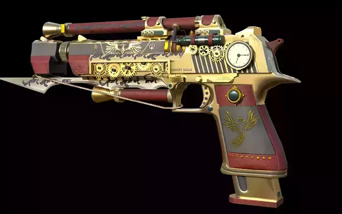 Steampunk Desert Eagle