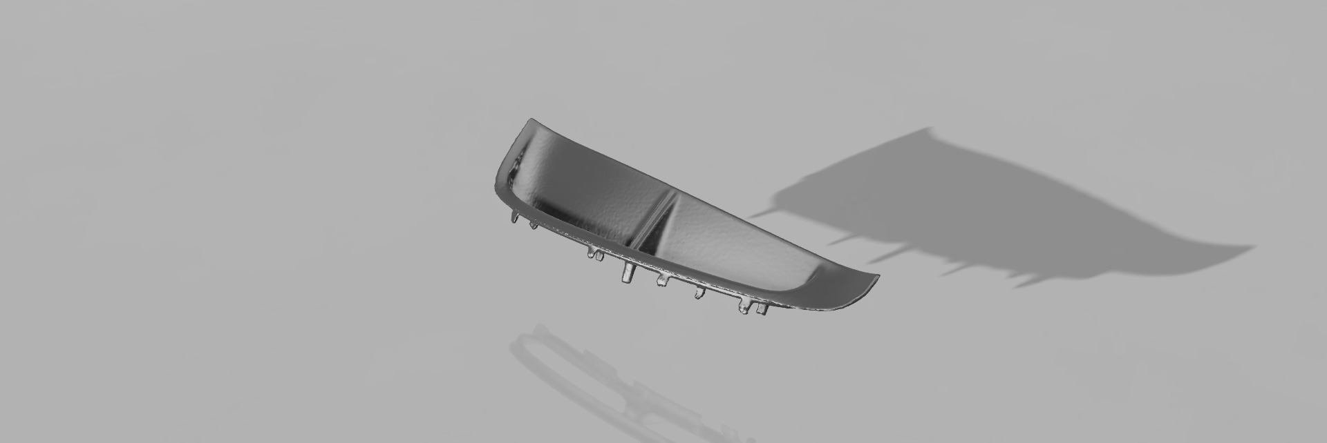 PORSCHE PANAMERA TURBO S Front Left Fender Filler 971854775FFF 3D print model_8