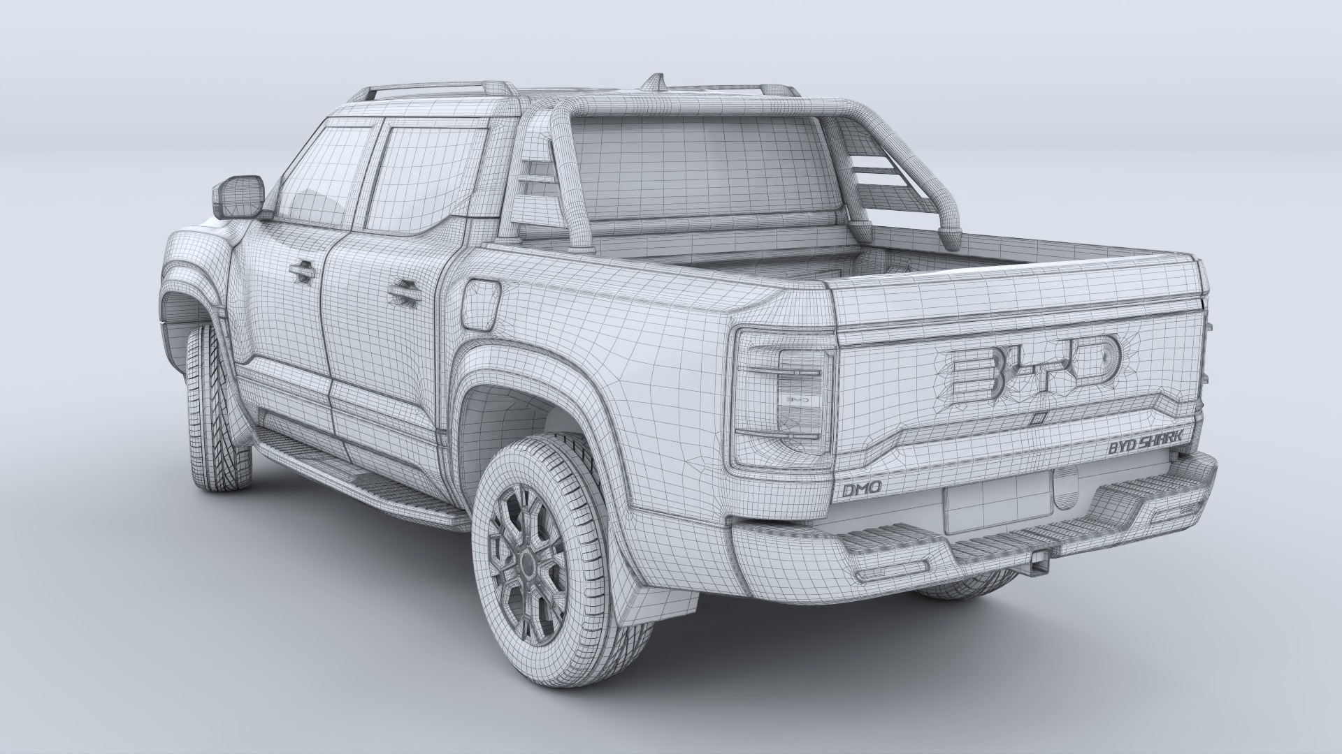 2024 BYD SHARK 6 DMO 3D model_17