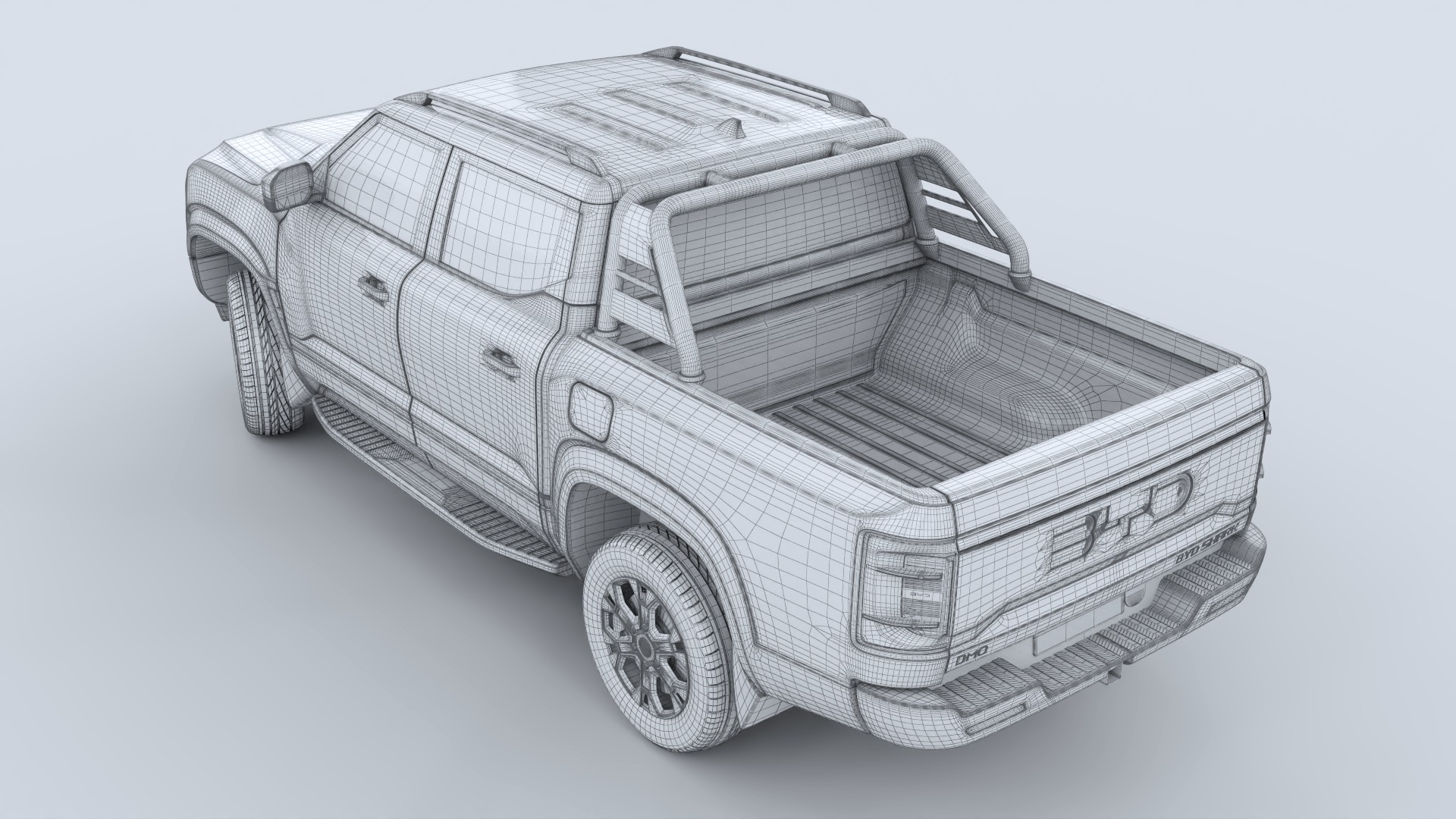 2024 BYD SHARK 6 DMO 3D model_16