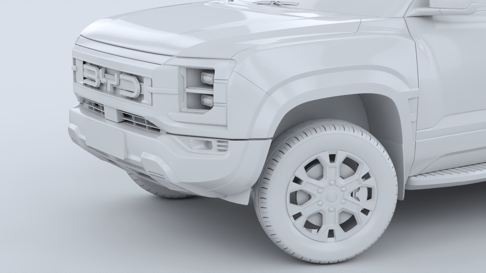 2024 BYD SHARK 6 DMO 3D model_20