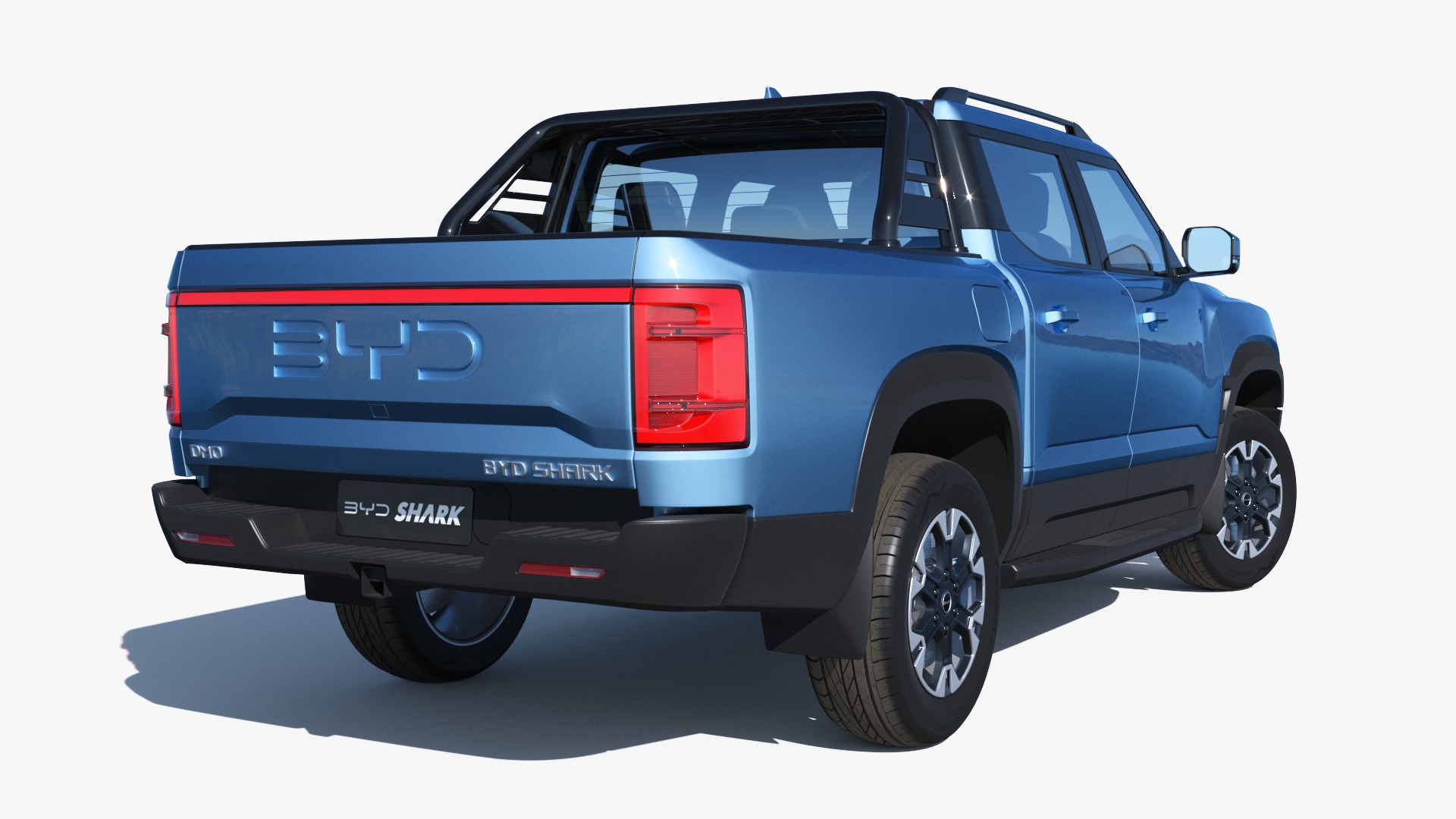 2024 BYD SHARK 6 DMO 3D model_8