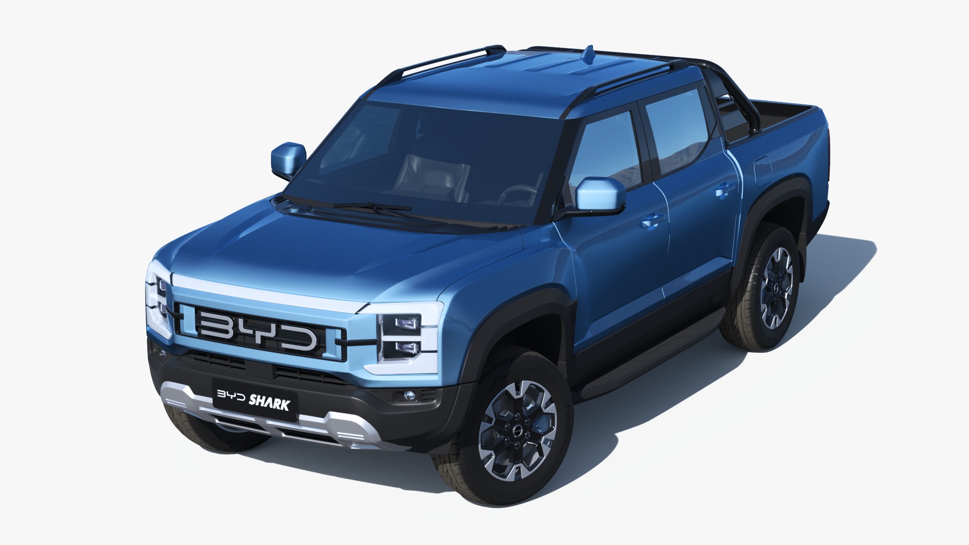 2024 BYD SHARK 6 DMO 3D model_1