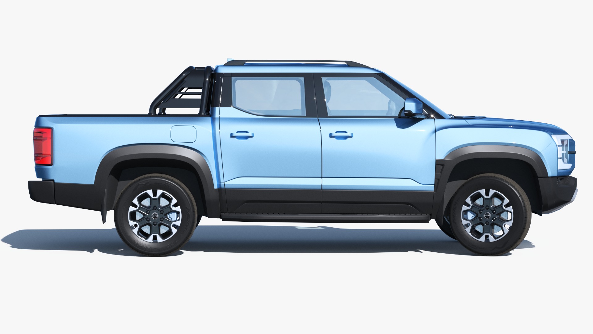 2024 BYD SHARK 6 DMO 3D model_7