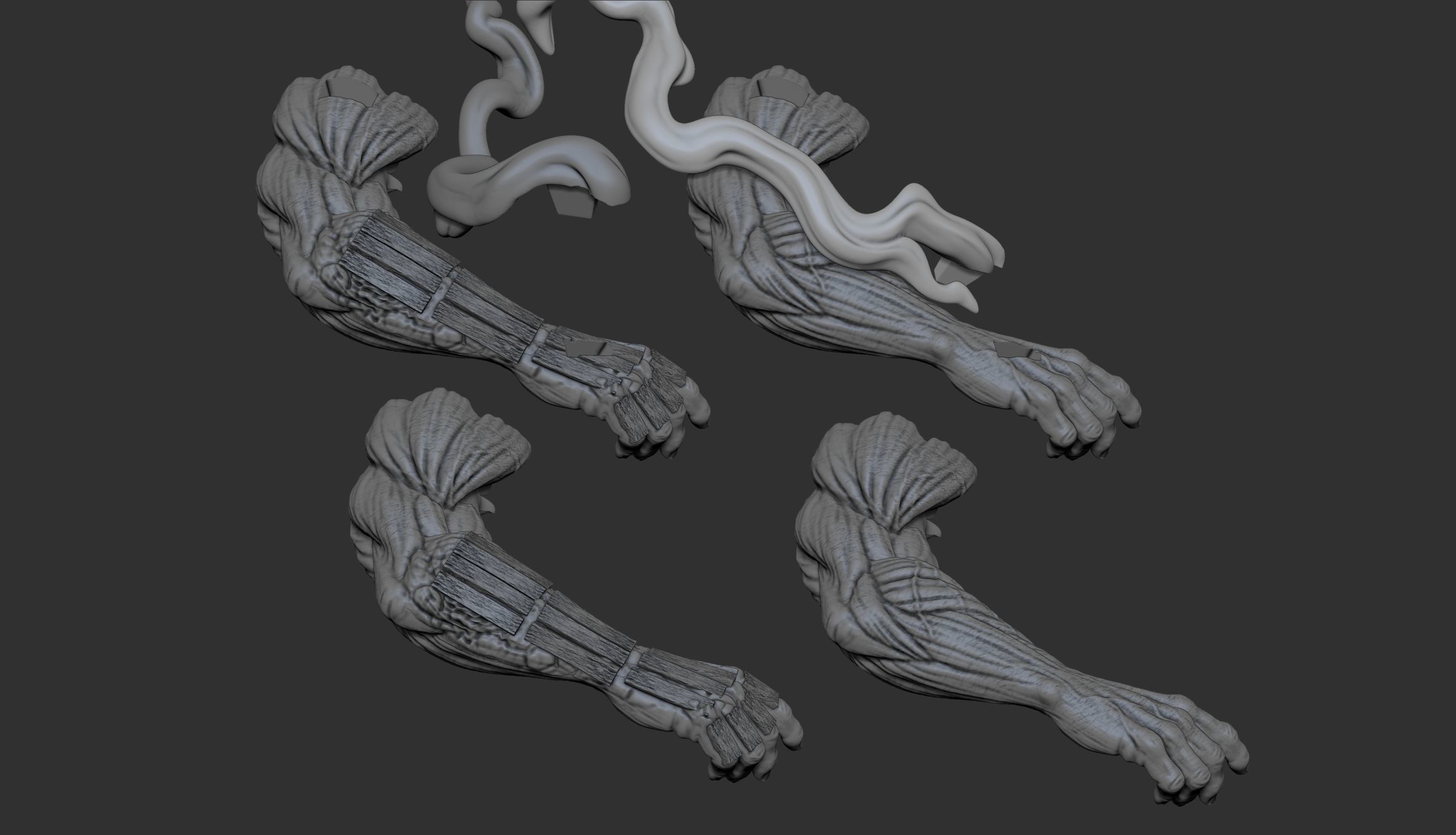 Eren Titan Form Warhammer Powers 3D print model_22