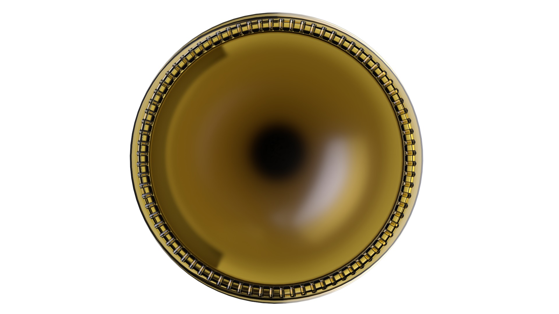 White wine bottle 02 3D model_5