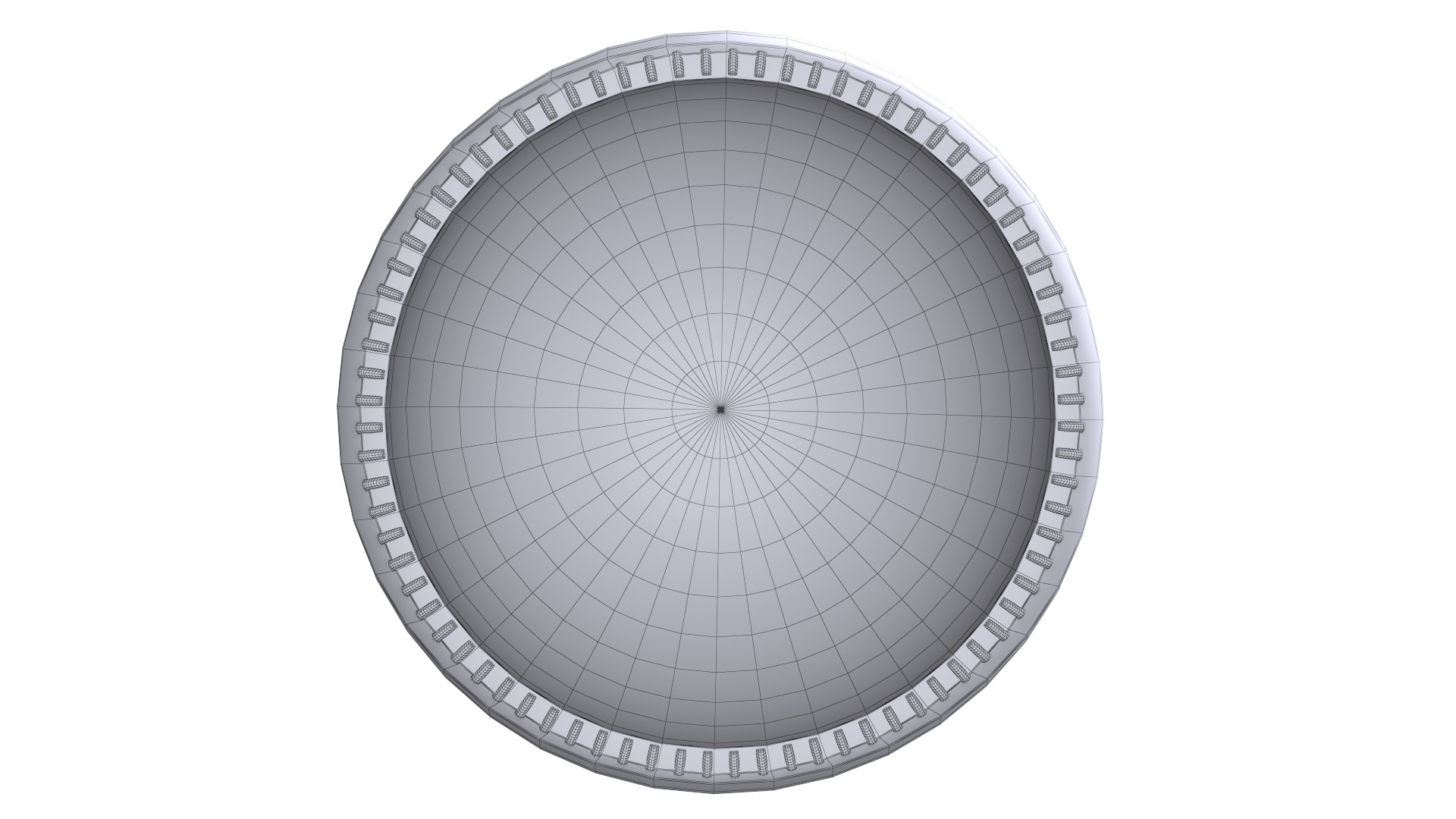 White wine bottle 02 3D model_13