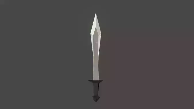 Lowpoly game assets sword