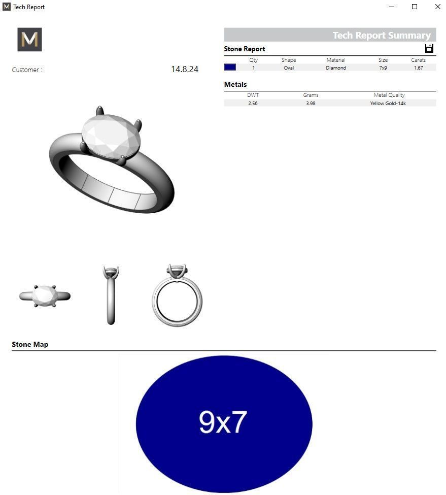 Bendes Ring  3D print model_7