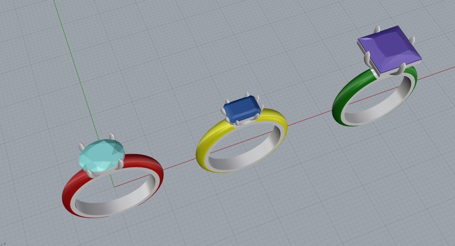 Bendes Ring  3D print model_5