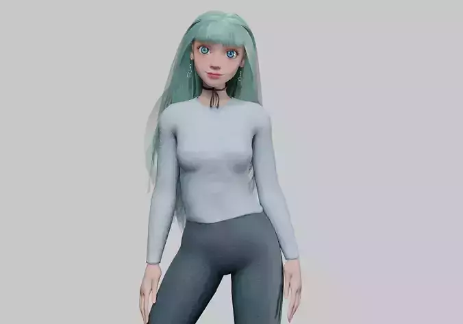 Pretty Beautiful woman V35728 