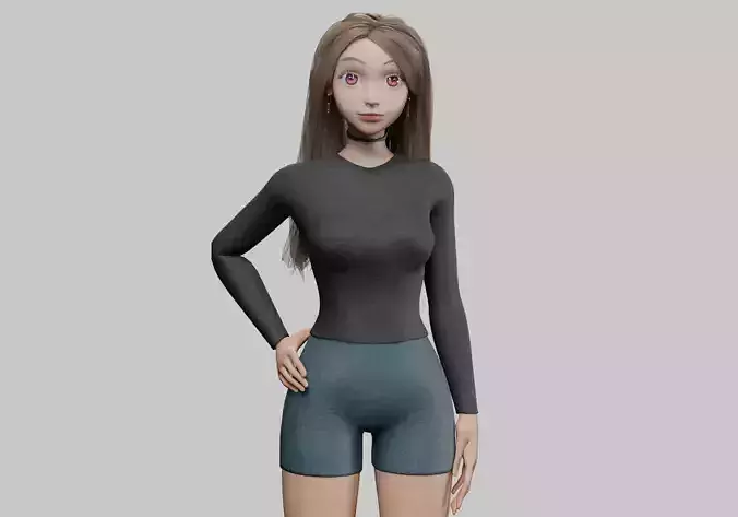 Pretty Basic Woman V31982 