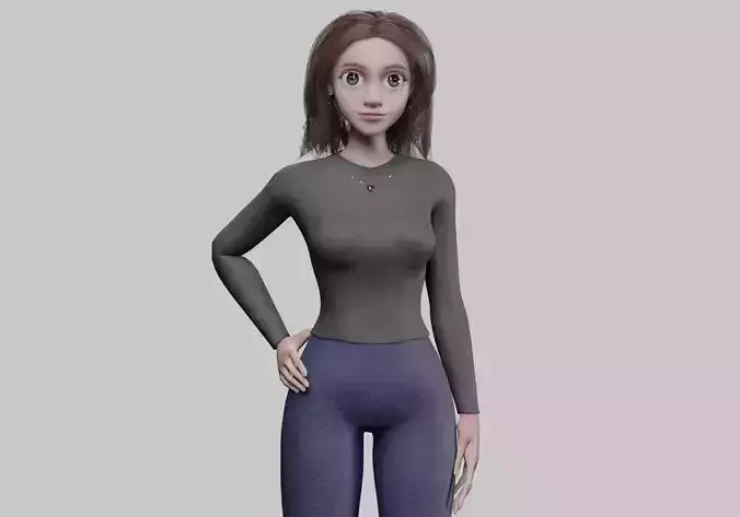 cute Young Woman V34238 