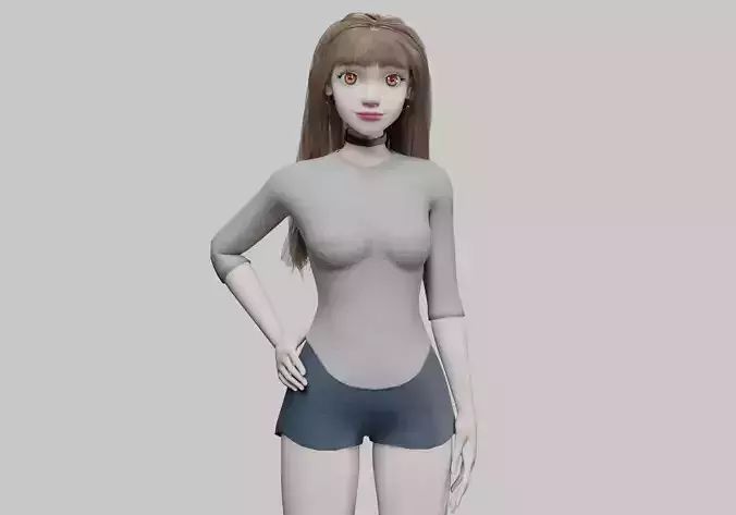 cute cool woman V30957 