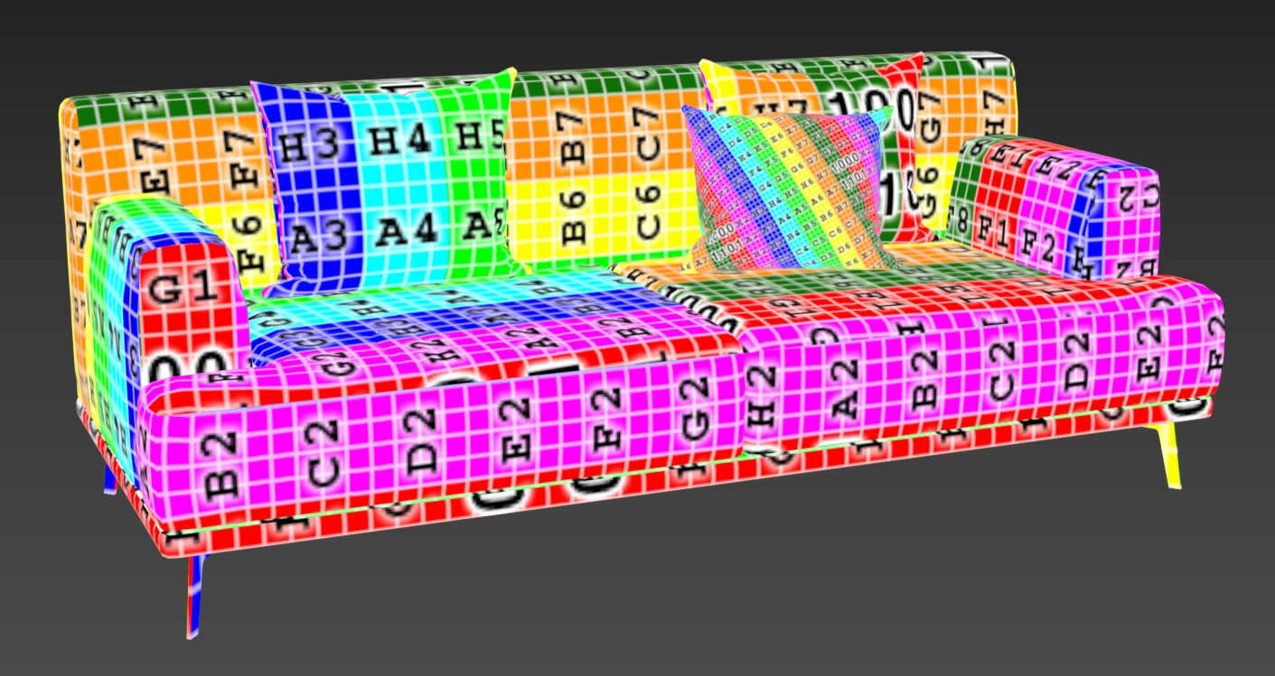 Isaiyah Upholstered Sofa 3D model_6