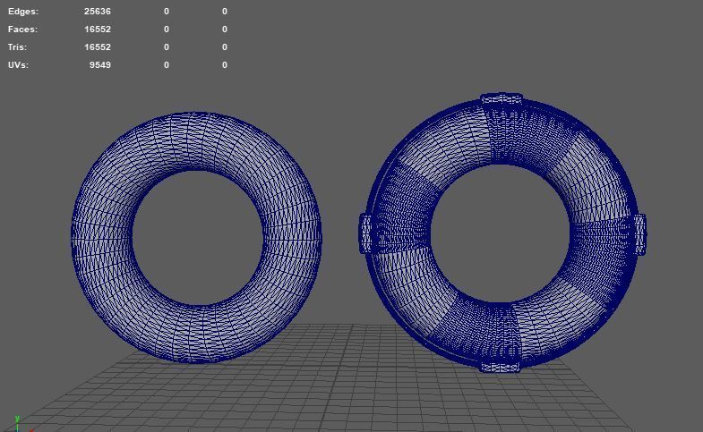 Lifebuoy 3D Model 3D model_10