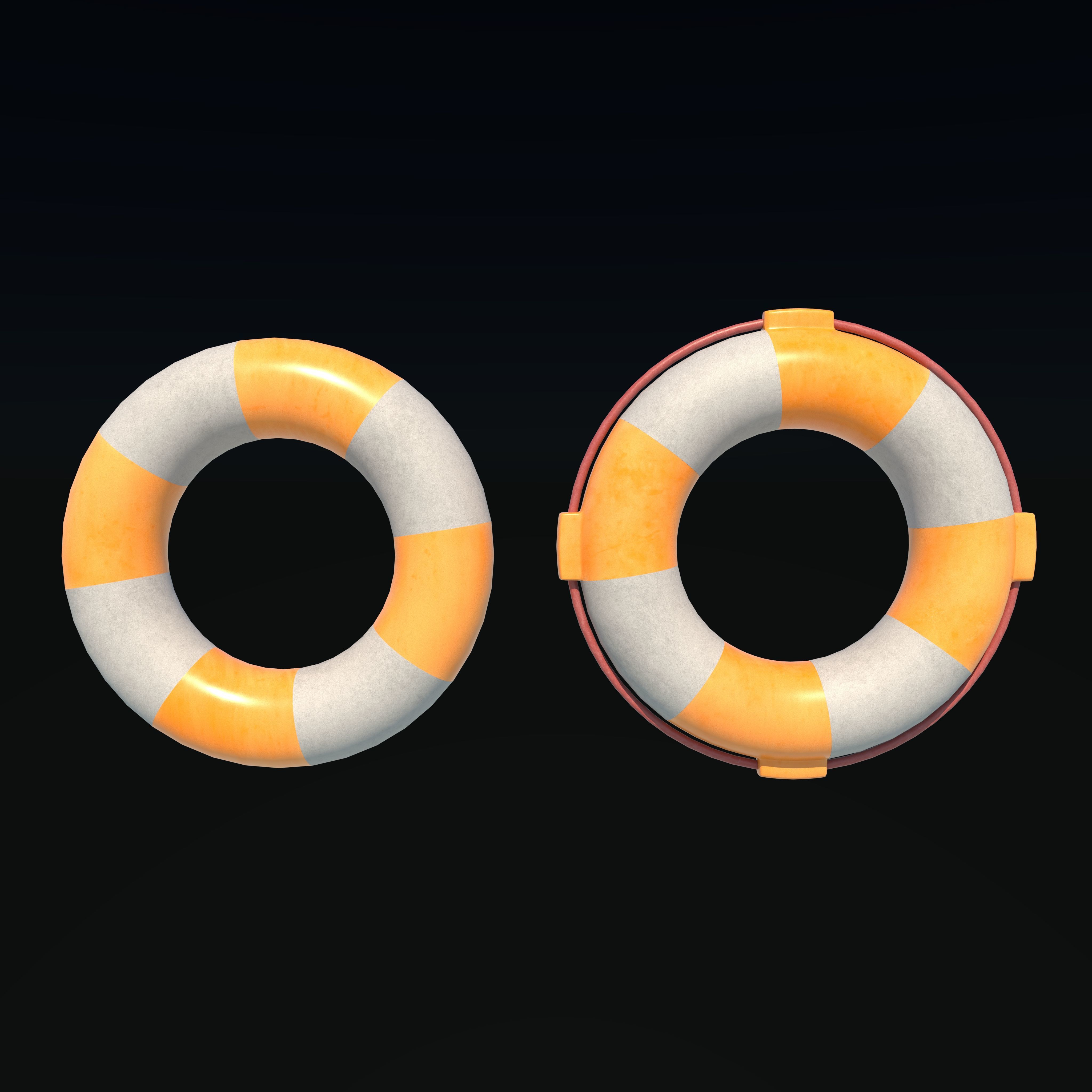 Lifebuoy 3D Model 3D model_8