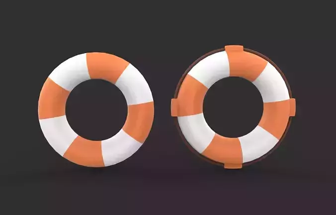 Lifebuoy 3D Model 3D model