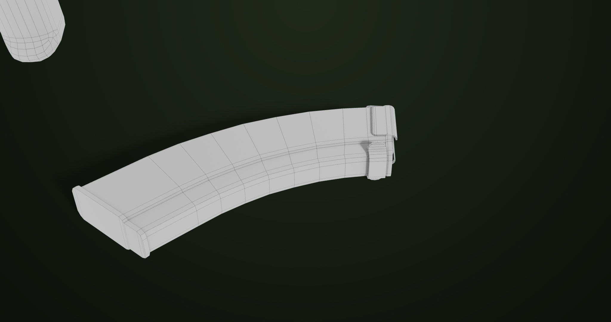 Light Machine Gun 10 Wood All PBR Unity UE Textures Low-poly 3D model_59