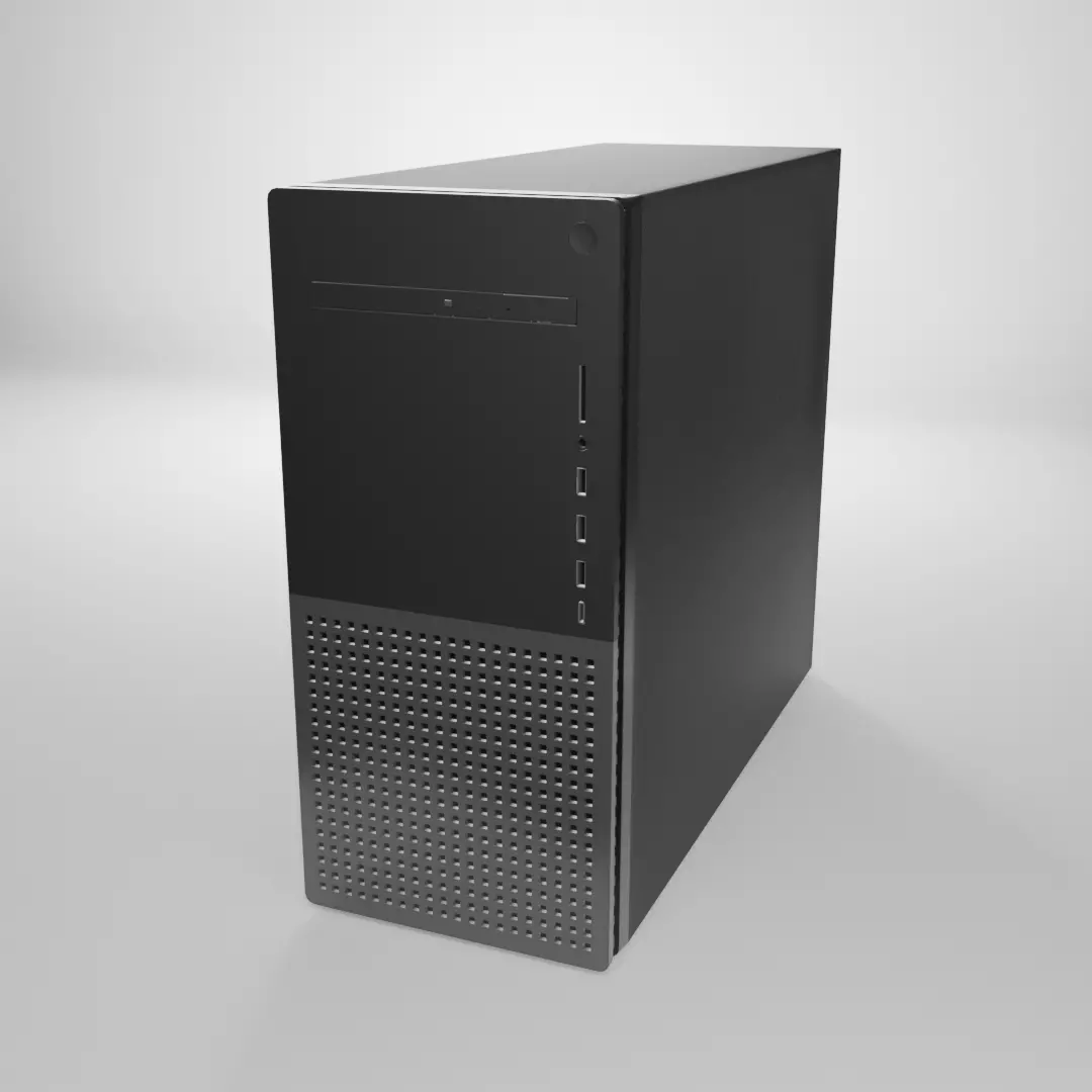 Home Desktop PC Case 3D model_0
